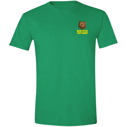 “Papa Bear” – Front/Back – Gildan 4.5 oz. Modern Tee - Image 5