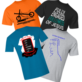 Gospel Message Shirts "Brother Ray's Originals" - Starting at $16.97