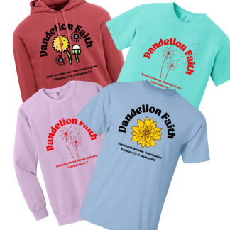 Scripture Based "Dandelion Faith" - Starting at $16.97