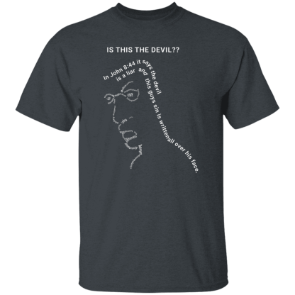 Is This the Devil?? Gildan 5.3 oz. T-Shirt - 34 shirt colors! - Image 14