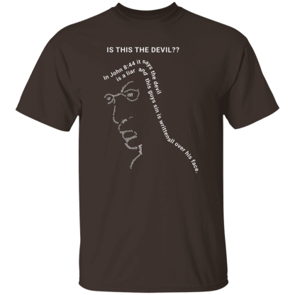 Is This the Devil?? Gildan 5.3 oz. T-Shirt - 34 shirt colors! - Image 6