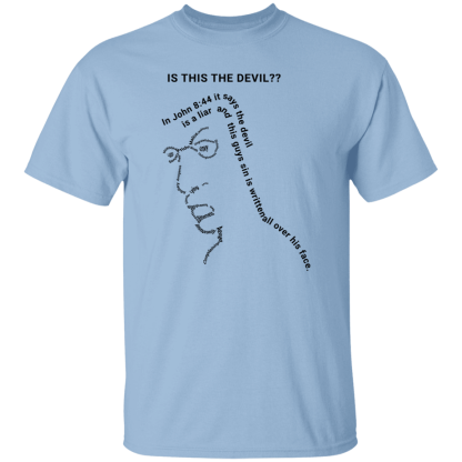 Is This the Devil?? Gildan 5.3 oz. T-Shirt - 34 shirt colors! - Image 26