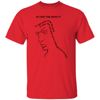 Is This the Devil?? Gildan 5.3 oz. T-Shirt - 34 shirt colors! - Image 31