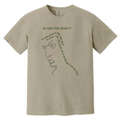 “Is This the Devil??” Comfort Colors 6.1 oz T-Shirt - 16 shirt colors - Image 15