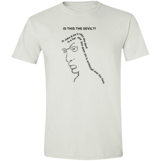 Is This the Devil?? Gildan 4.5 oz. Modern Tee - 20 shirt colors!