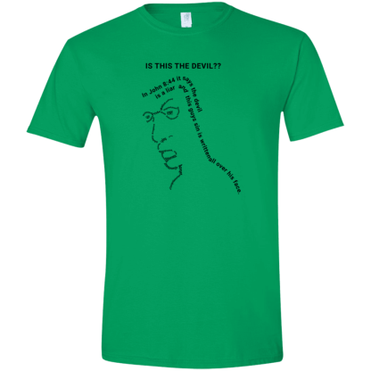 Is This the Devil?? Gildan 4.5 oz. Modern Tee - 20 shirt colors! - Image 7