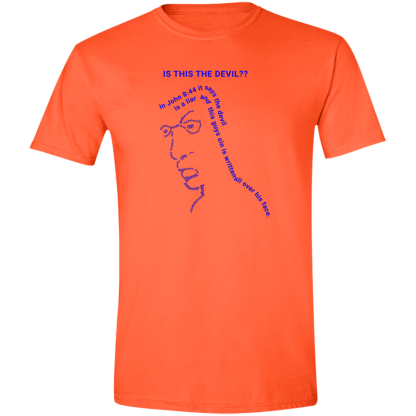Is This the Devil?? Gildan 4.5 oz. Modern Tee - 20 shirt colors! - Image 18