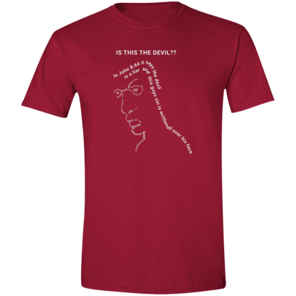 Is This the Devil?? Gildan 4.5 oz. Modern Tee - 20 shirt colors! - Image 10