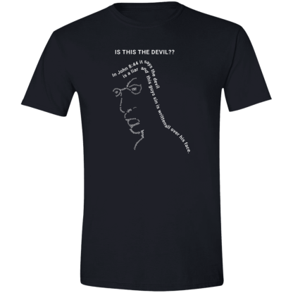 Is This the Devil?? Gildan 4.5 oz. Modern Tee - 20 shirt colors! - Image 11
