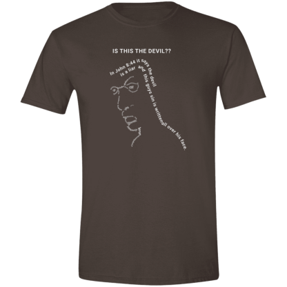 Is This the Devil?? Gildan 4.5 oz. Modern Tee - 20 shirt colors! - Image 8