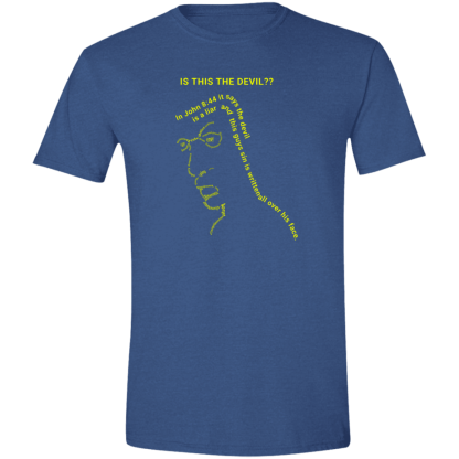 Is This the Devil?? Gildan 4.5 oz. Modern Tee - 20 shirt colors! - Image 16