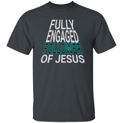 Fully Engaged Gildan 5.3 oz. T-Shirt  4 shirt colors - Image 2