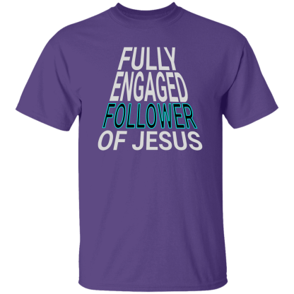 Fully Engaged Gildan 5.3 oz. T-Shirt  4 shirt colors - Image 4