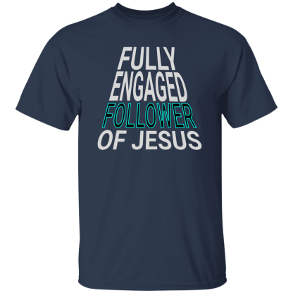 Fully Engaged Gildan 5.3 oz. T-Shirt  4 shirt colors - Image 3