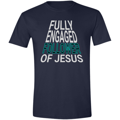 Fully Engaged Gildan 4.5 oz. Modern Tee – 4 shirt colors - Image 3