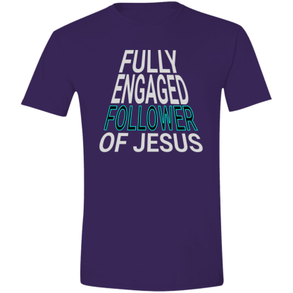 Fully Engaged Gildan 4.5 oz. Modern Tee – 4 shirt colors - Image 4