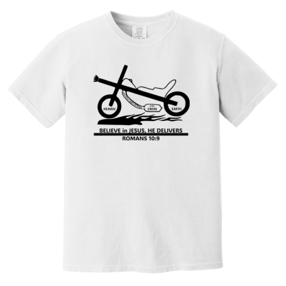 'Moto-Cross' Comfort Colors 6.1 oz T-Shirt – 9 shirt colors - Image 2