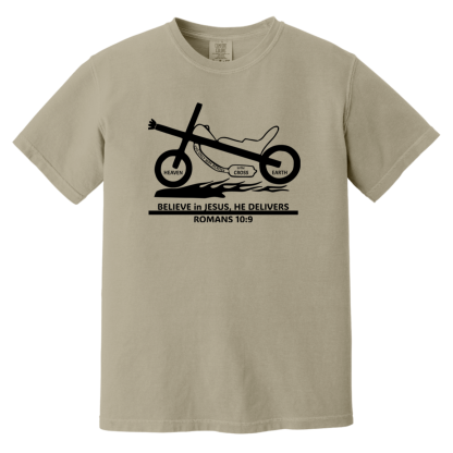 'Moto-Cross' Comfort Colors 6.1 oz T-Shirt – 9 shirt colors - Image 9