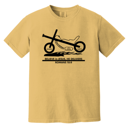 'Moto-Cross' Comfort Colors 6.1 oz T-Shirt – 9 shirt colors - Image 6