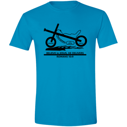 Moto-Cross Gildan 4.5 oz. Modern Tee - 8 shirt colors - Image 2