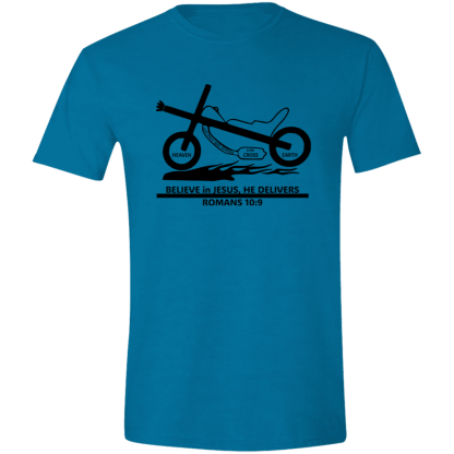 Moto-Cross Gildan 4.5 oz. Modern Tee - 8 shirt colors - Image 4