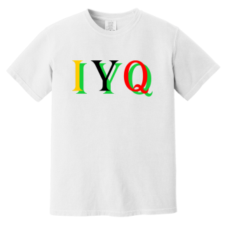 'IYQ' Comfort Colors 6.1 oz T-Shirt – white shirt only